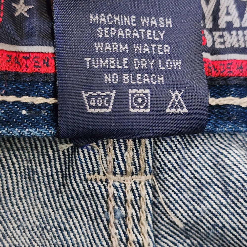 Pure Playaz Carpenter Jeans Mens 34x32 Baggy Y2K P18‎ Series Wide Leg Denim GUC - Picture 10 of 16